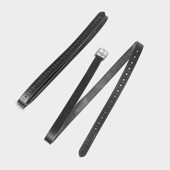 GARA Stirrup Leathers Black
