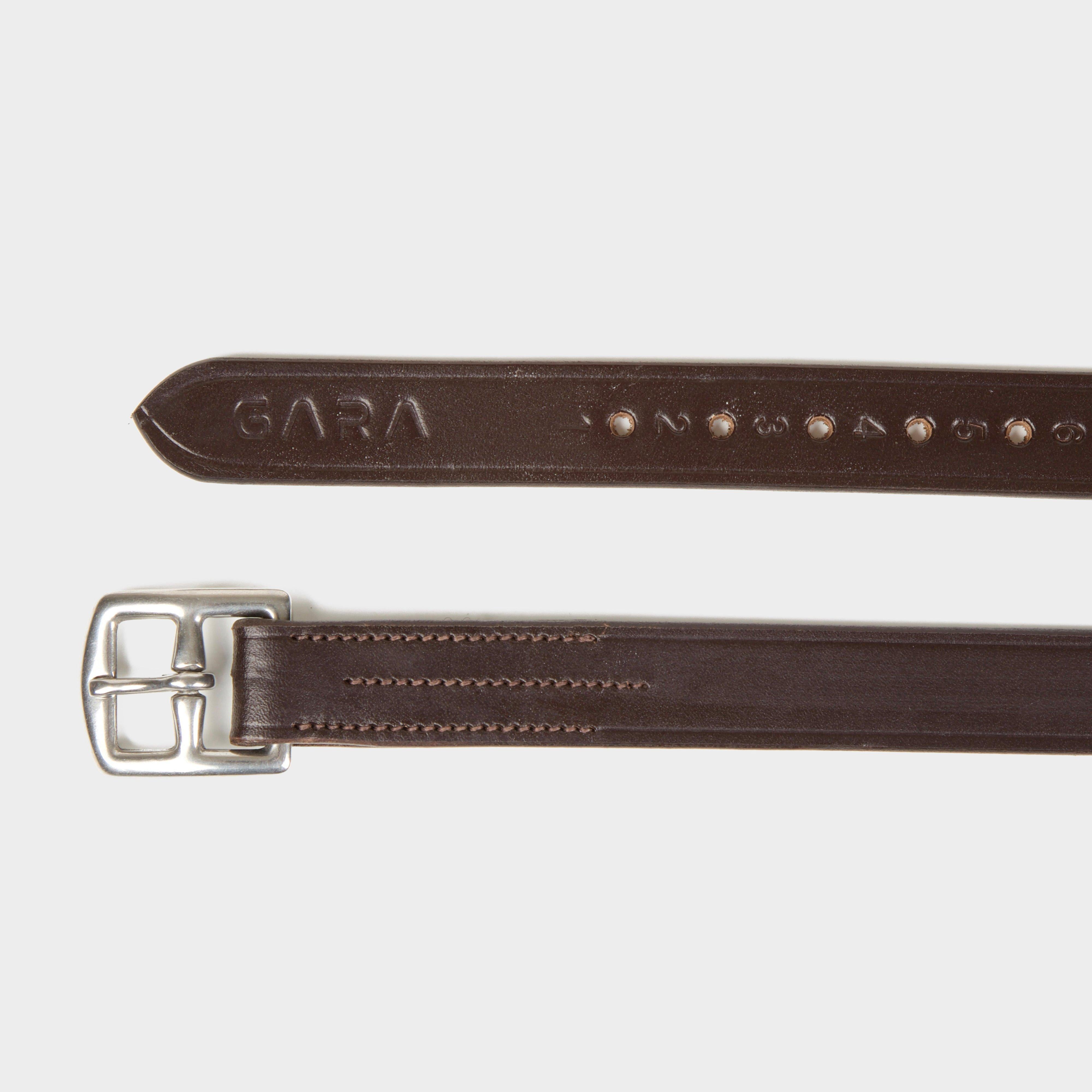 GARA Stirrup Leathers Brown
