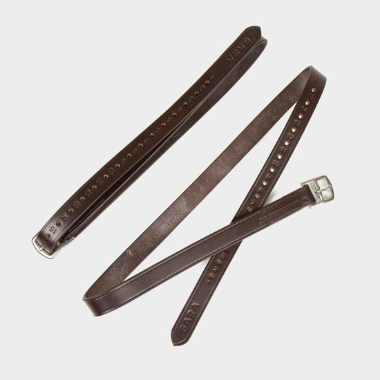 GARA Stirrup Leathers Brown