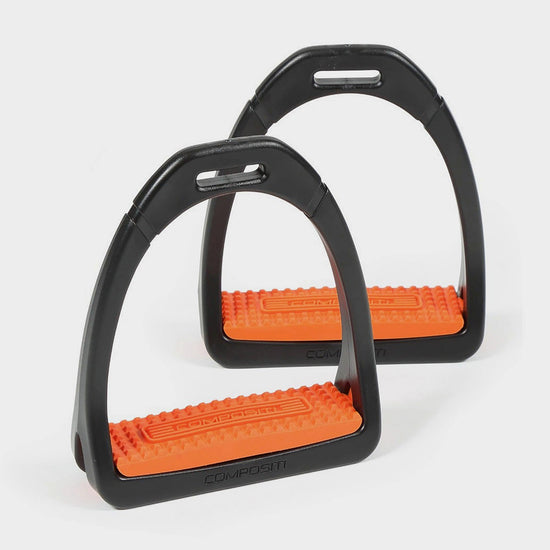Compositi Premium Profile Stirrups Orange