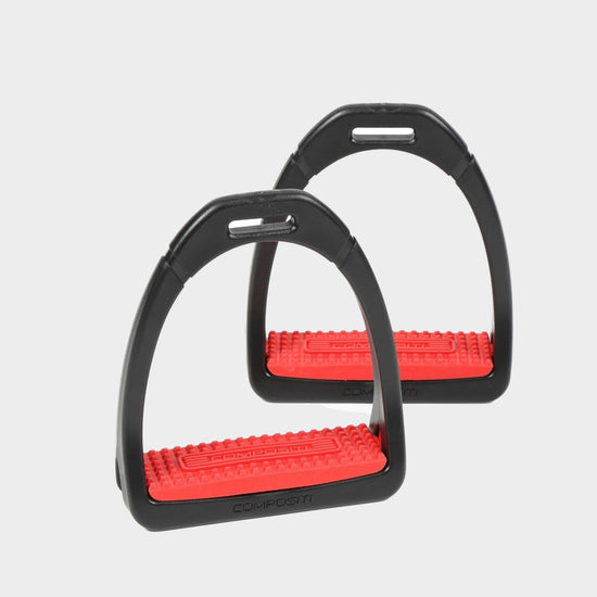 Compositi Premium Profile Stirrup Red