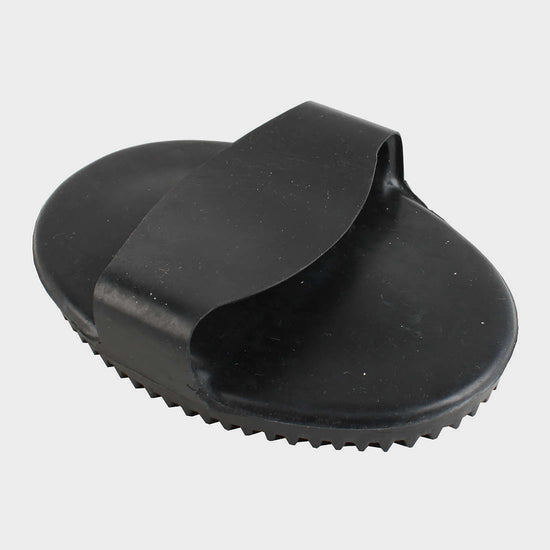 Rubber Curry Comb Black