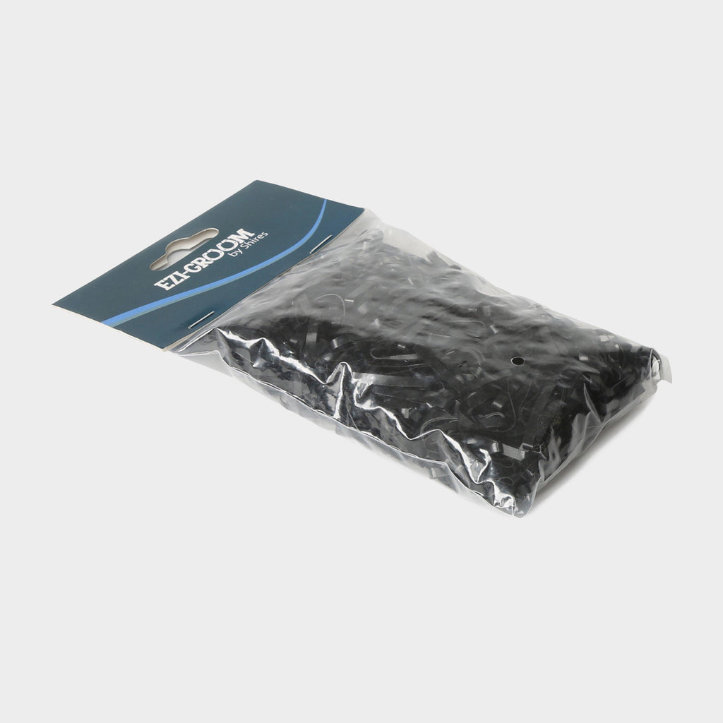 Silicone Plaiting Bands Black