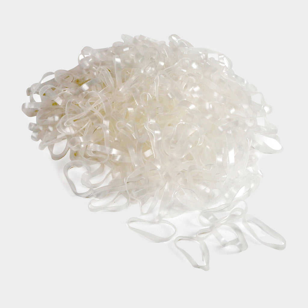 Silicone Plaiting Bands Clear