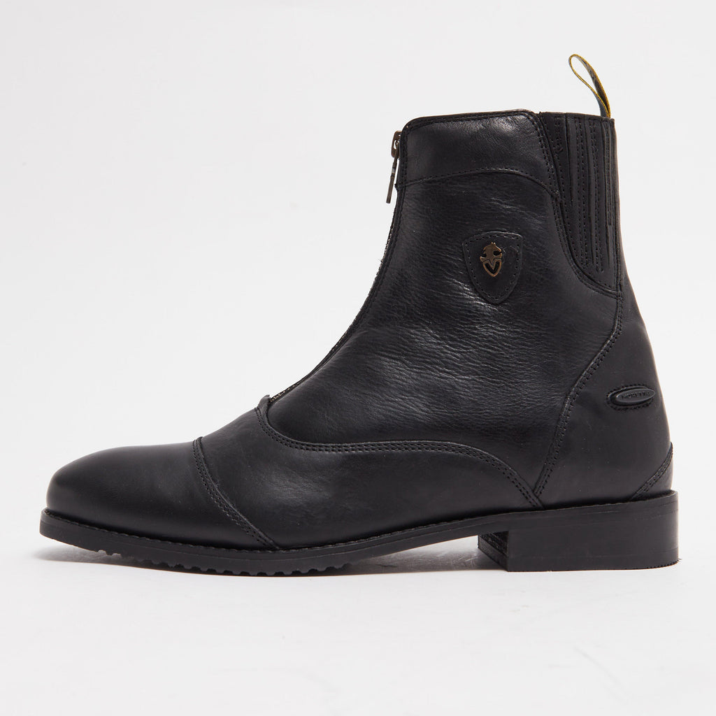 Womens Viviana Zip Paddock Boots Black