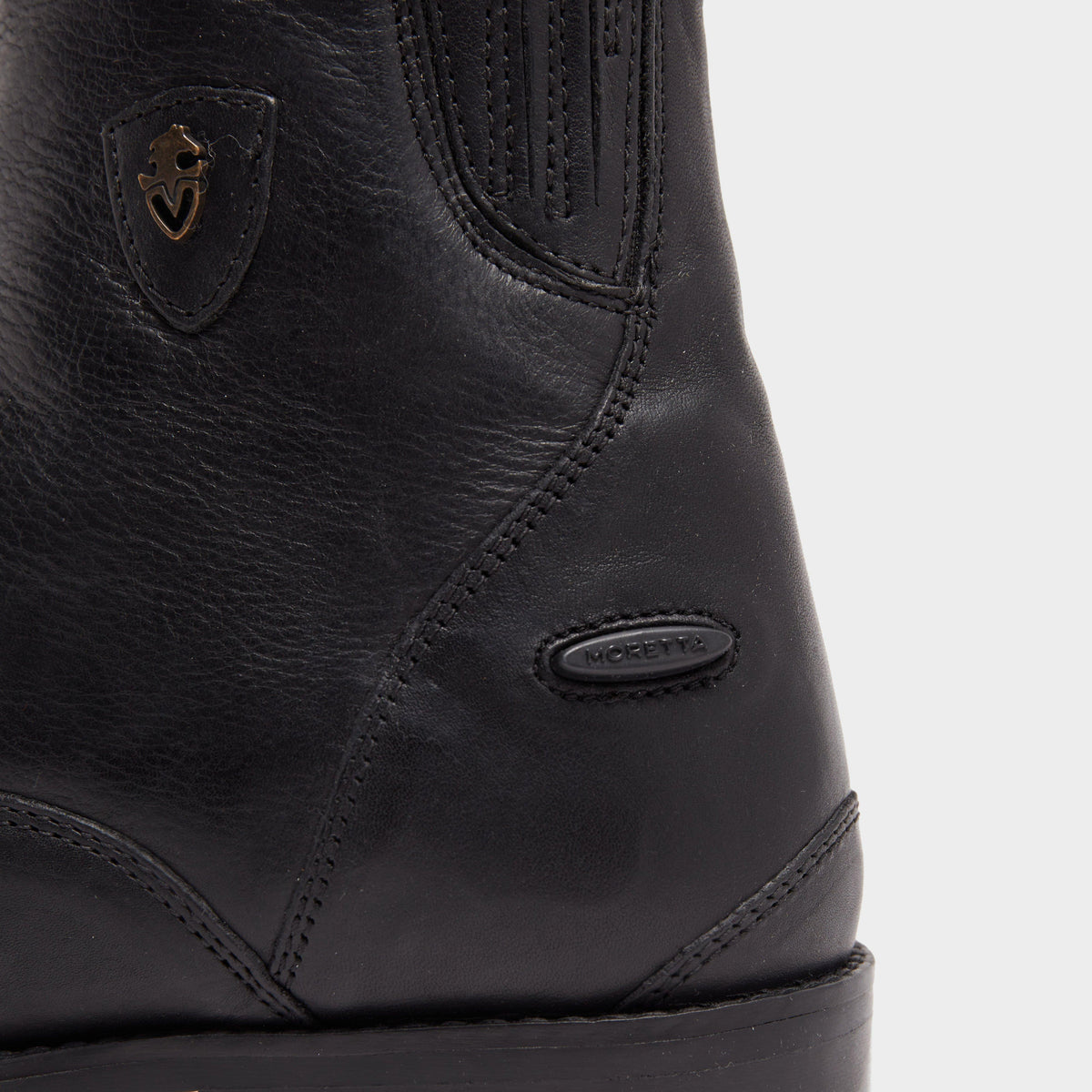 Womens Viviana Zip Paddock Boots Black