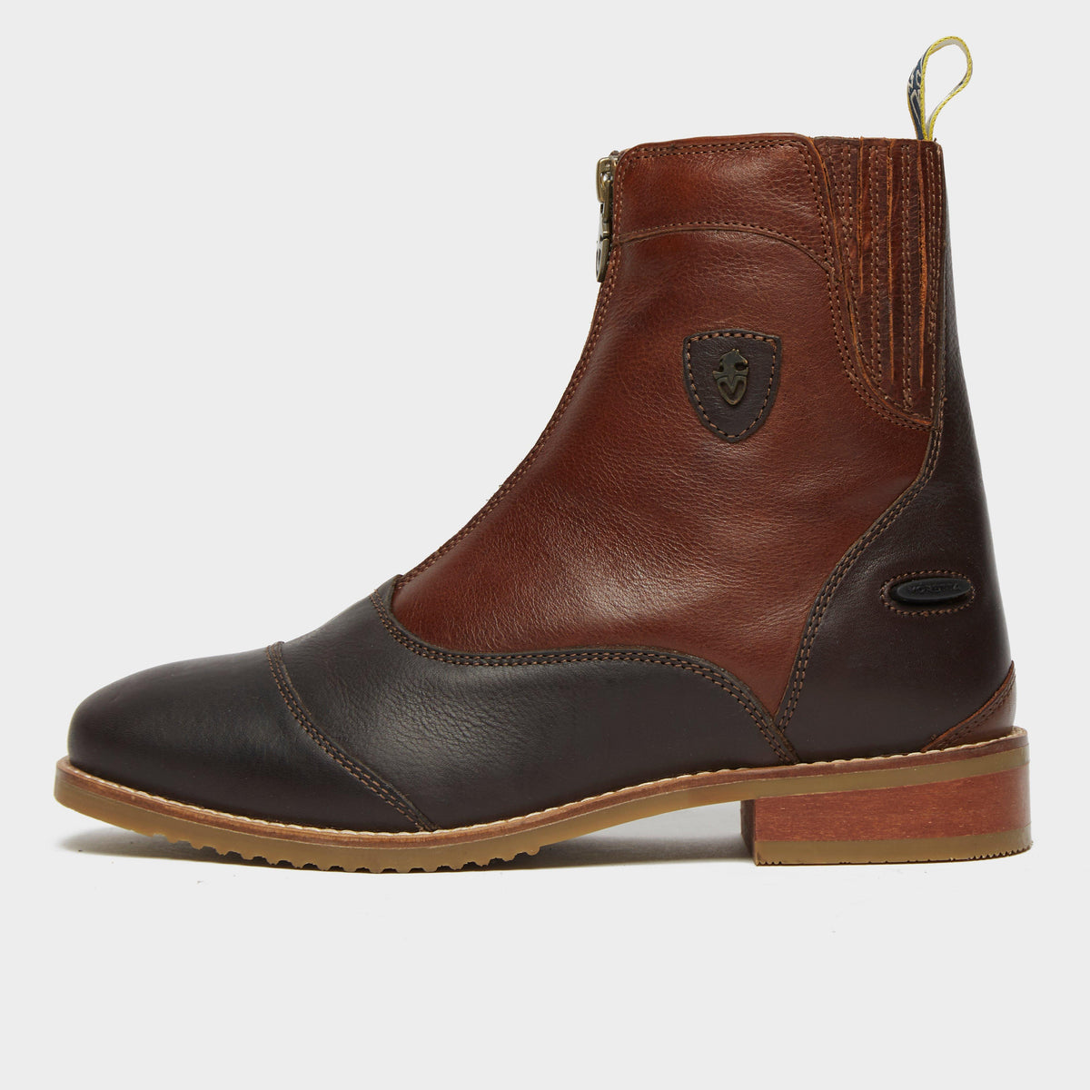 Womens Viviana Zip Paddock Boots Chestnut