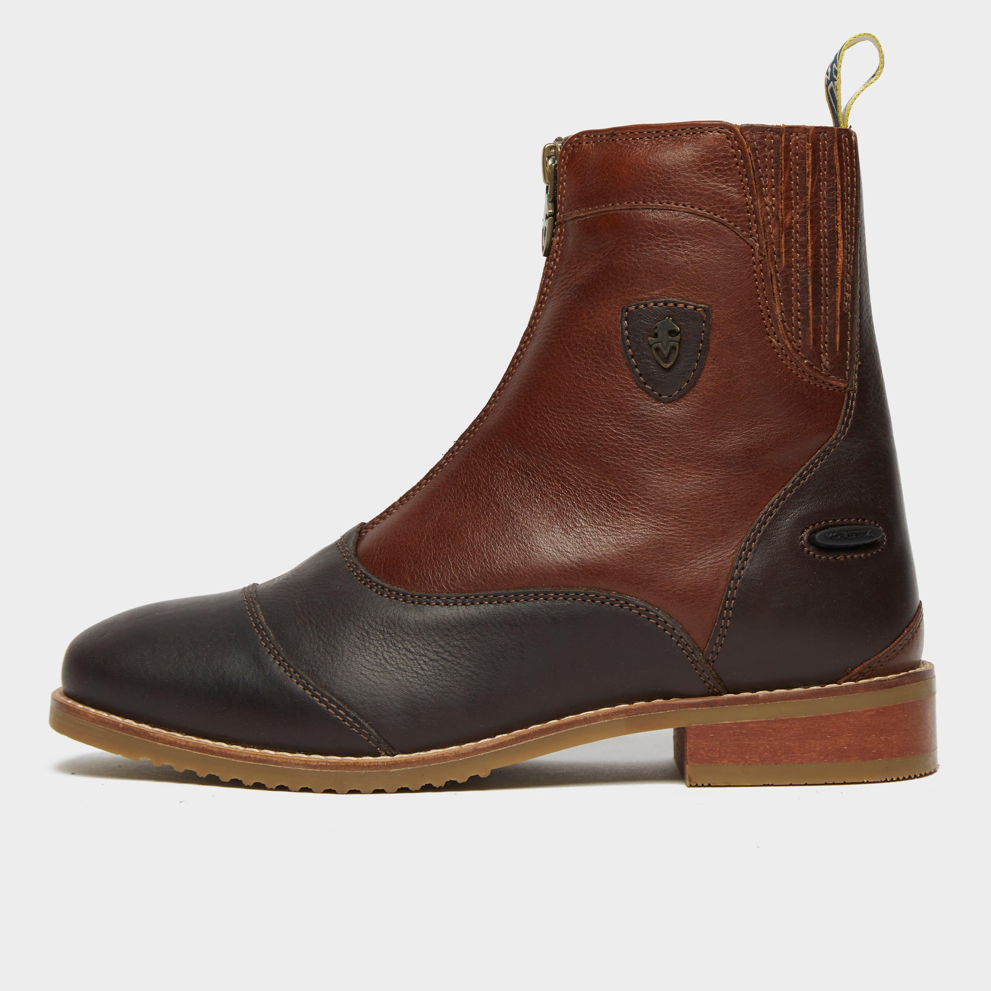 Womens Viviana Zip Paddock Boots Chestnut