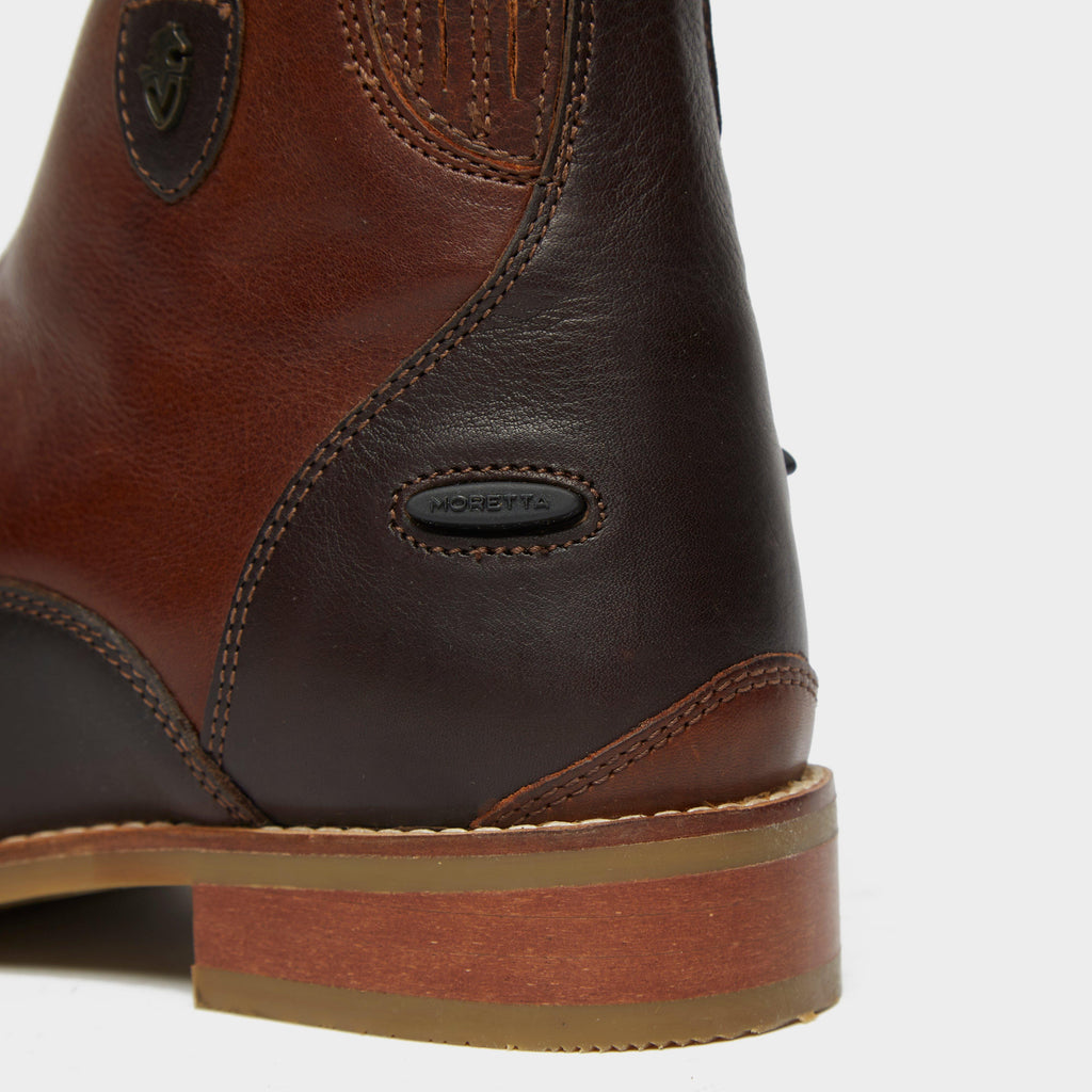 Womens Viviana Zip Paddock Boots Chestnut