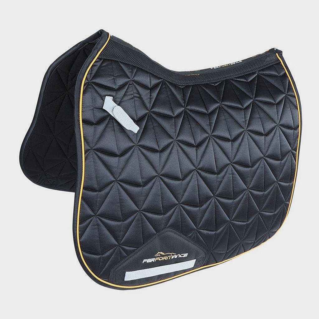 Performance Luxe Saddlecloth Black