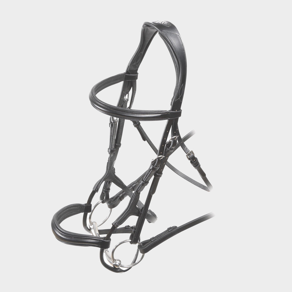 Rolled Padded Cavesson Bridle Havana