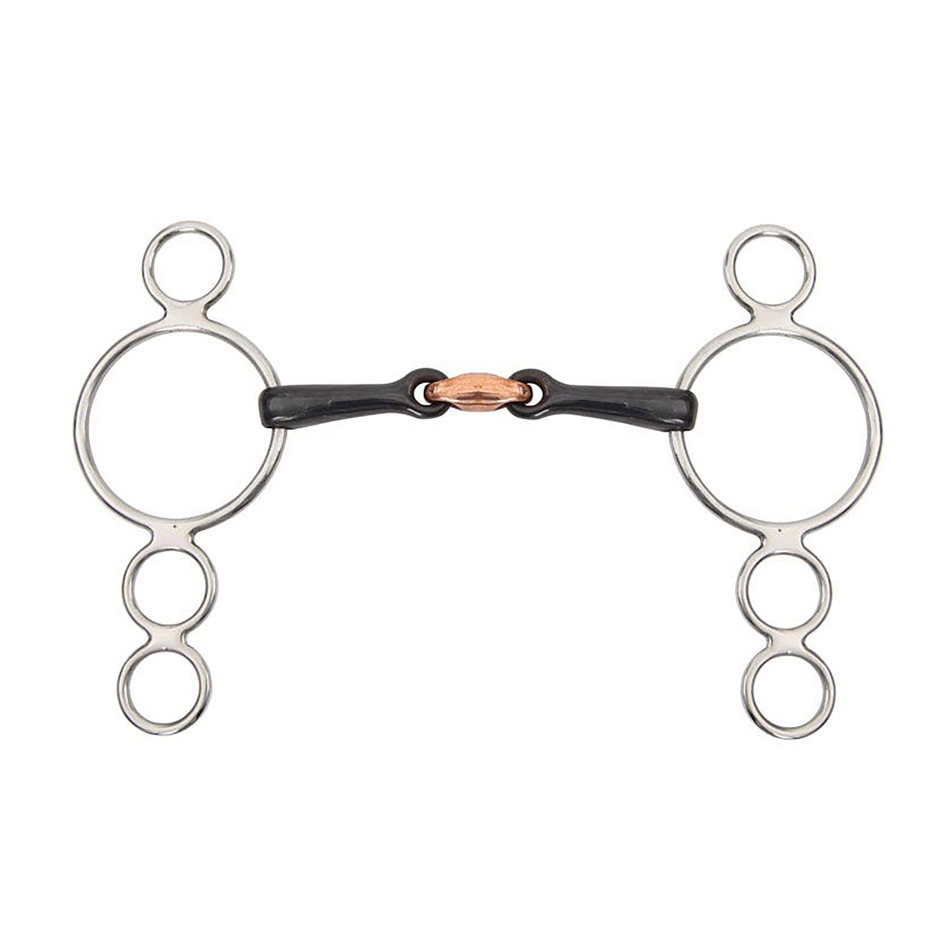 Copper Lozenge Sweet Iron Three Ring Dutch Gag