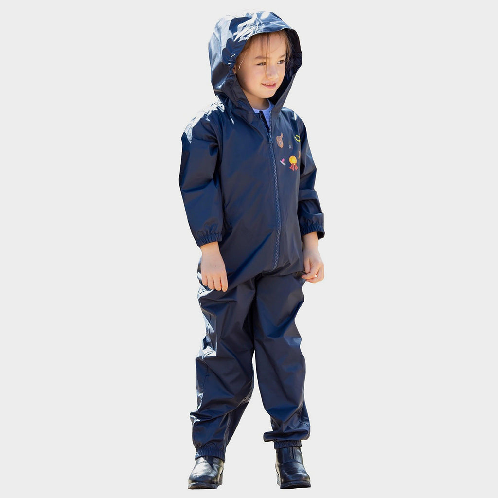 Tikaboo Childs Waterproof Suit Navy