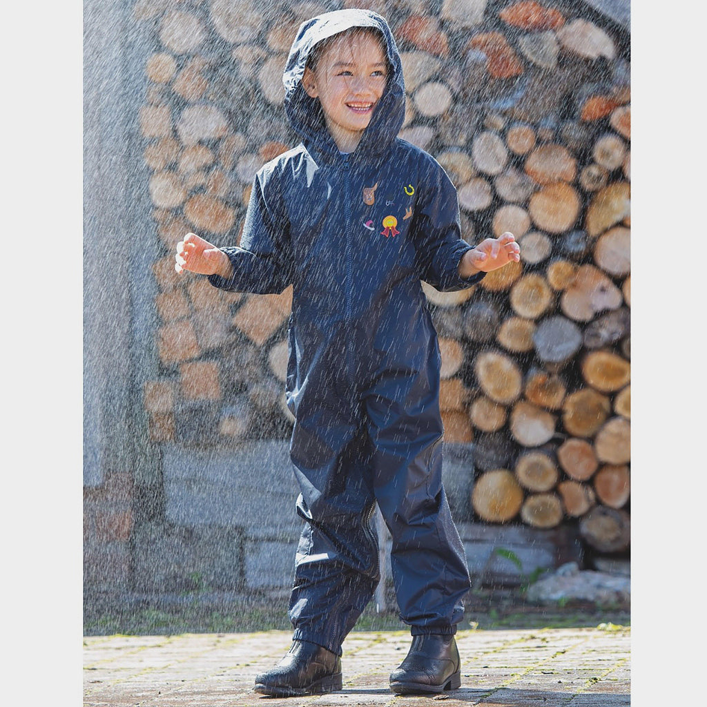Tikaboo Childs Waterproof Suit Navy