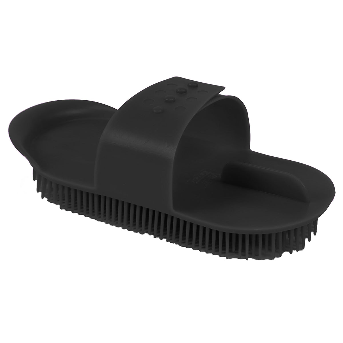 Plastic Curry Comb Black