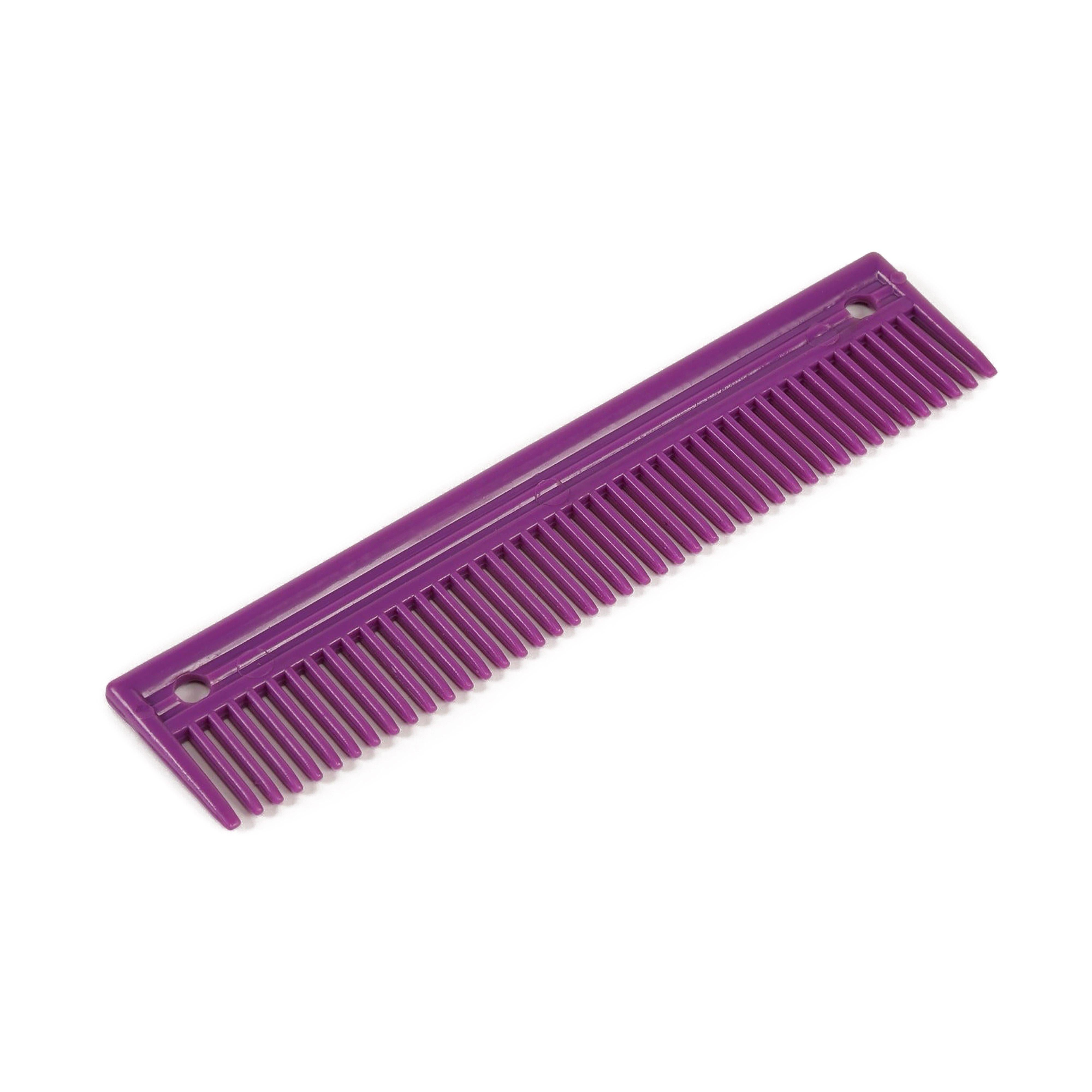 Giant Plastic Mane Comb Purple