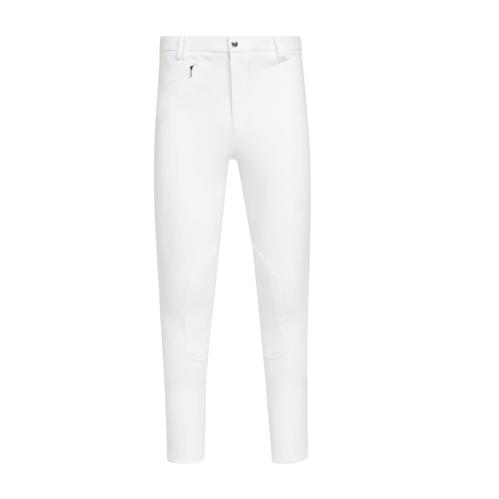 Mens SaddleHugger Breeches White
