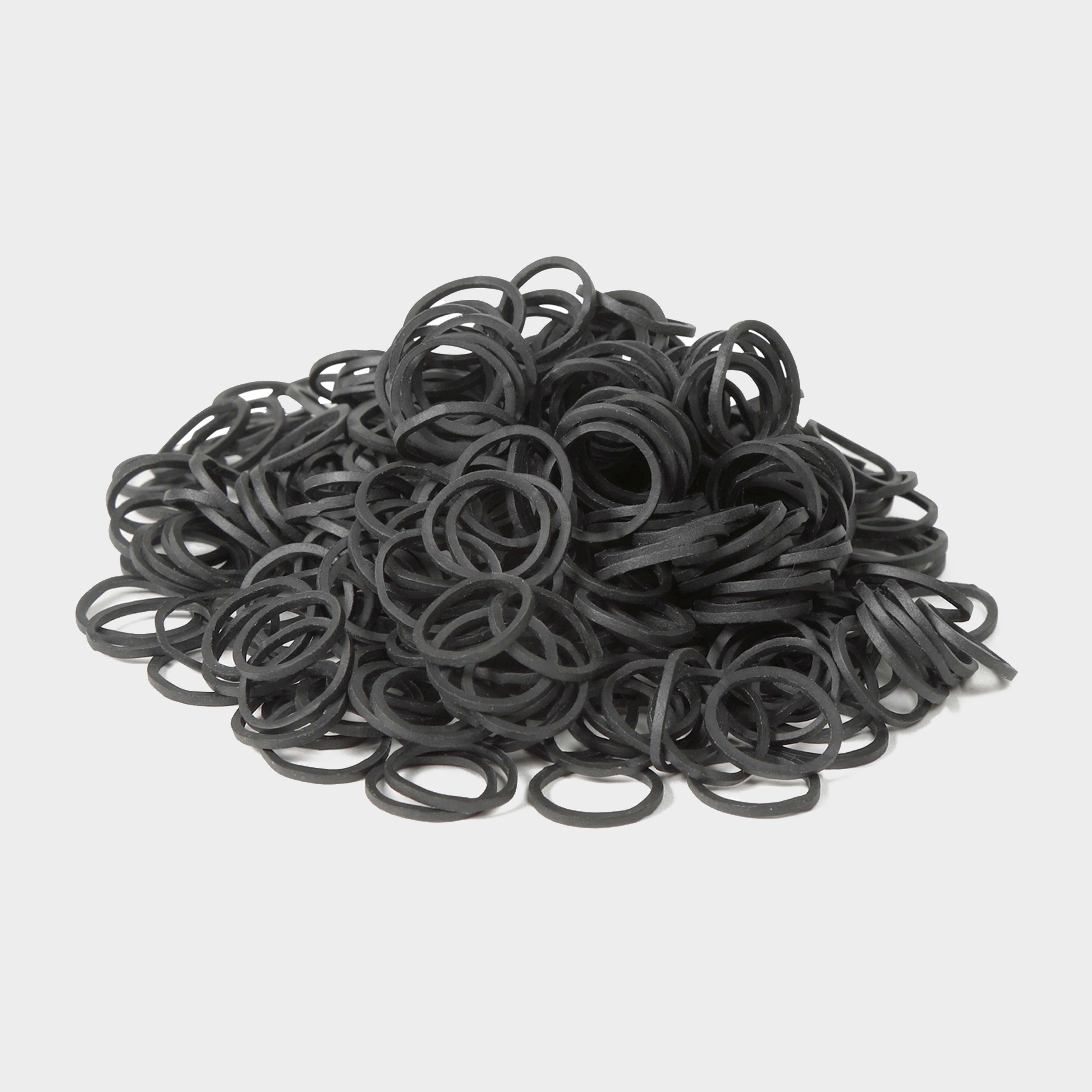 Mane Plaiting Bands Tub Black