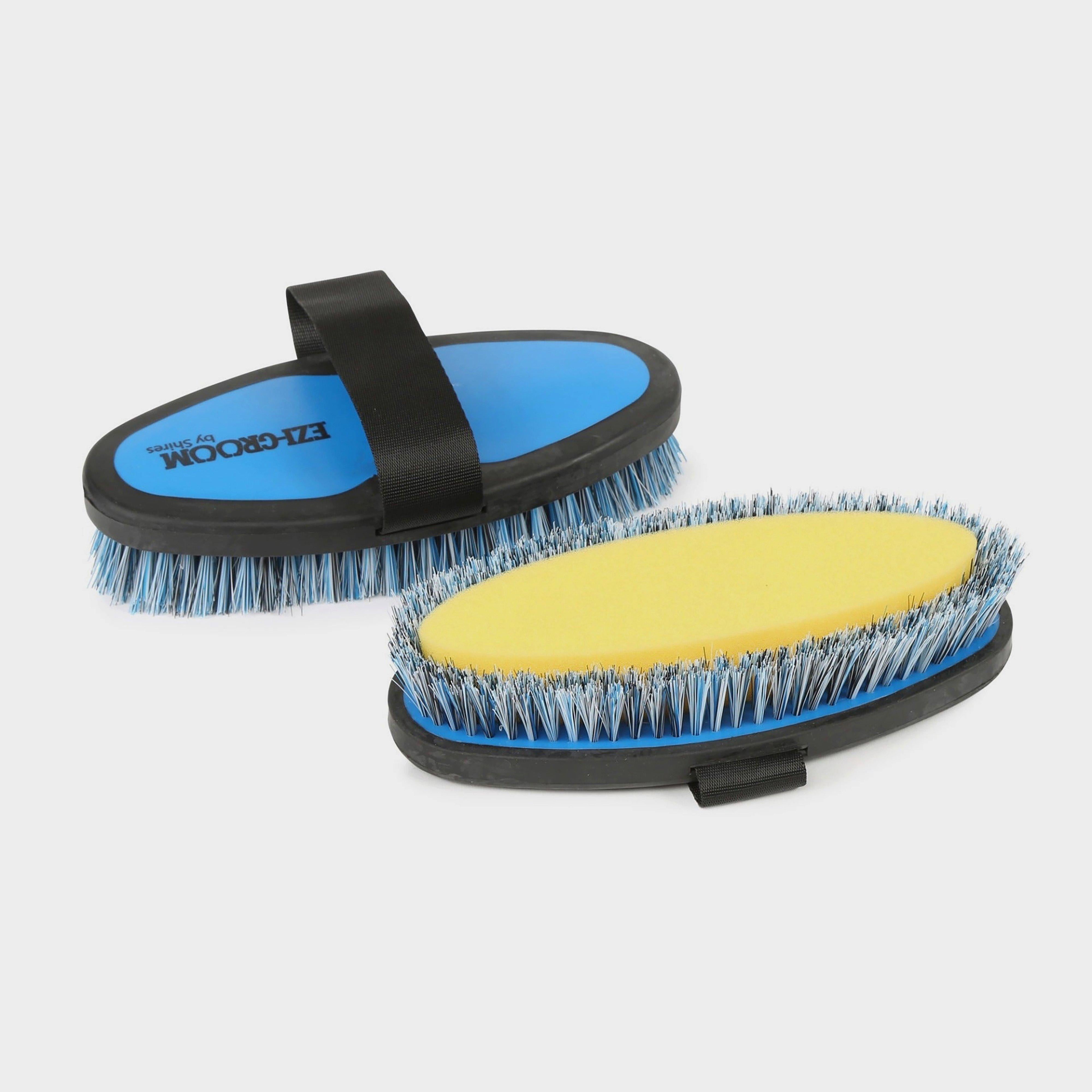 Ezi-Groom Body Wash Brush Blue