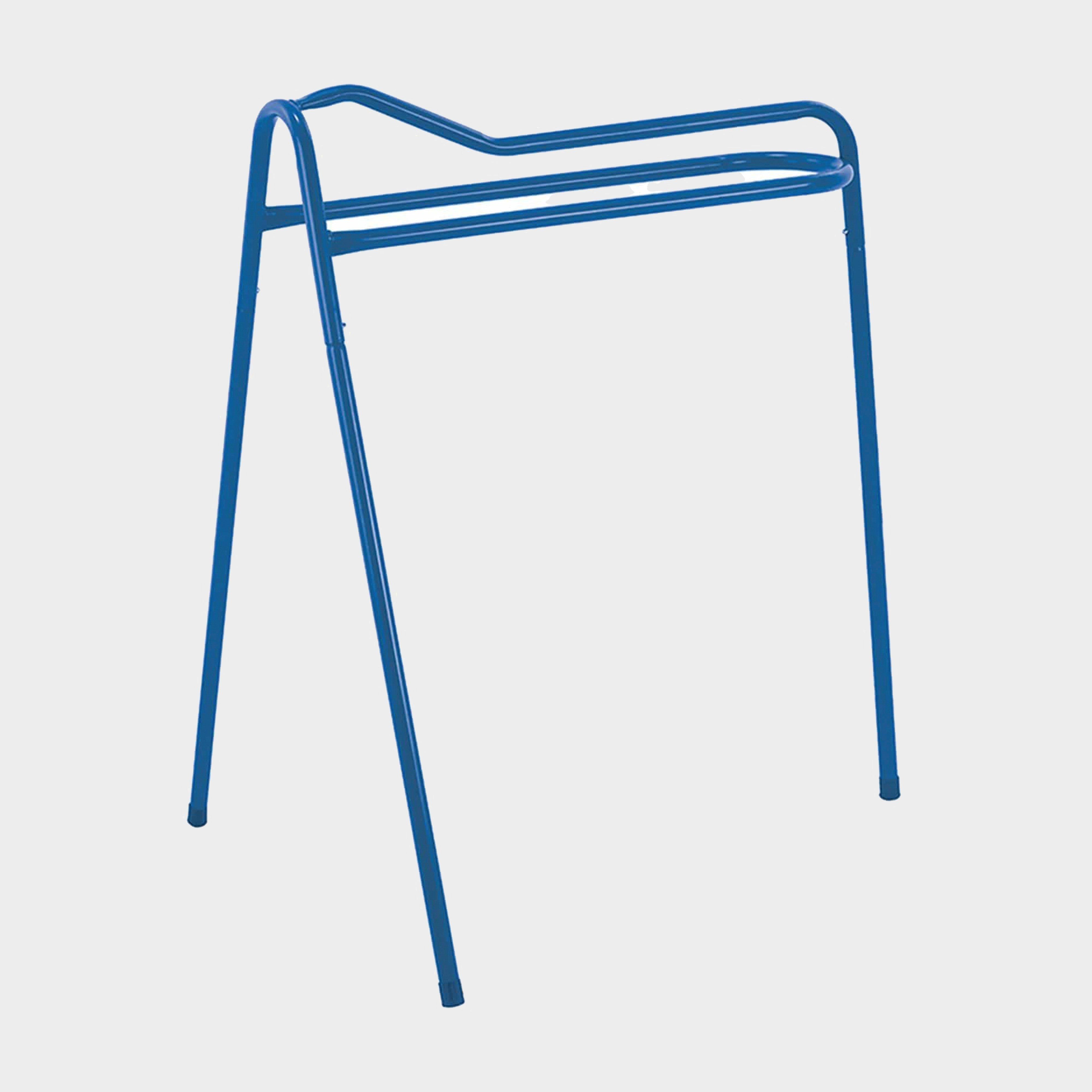 Collapsible Saddle Stand Blue
