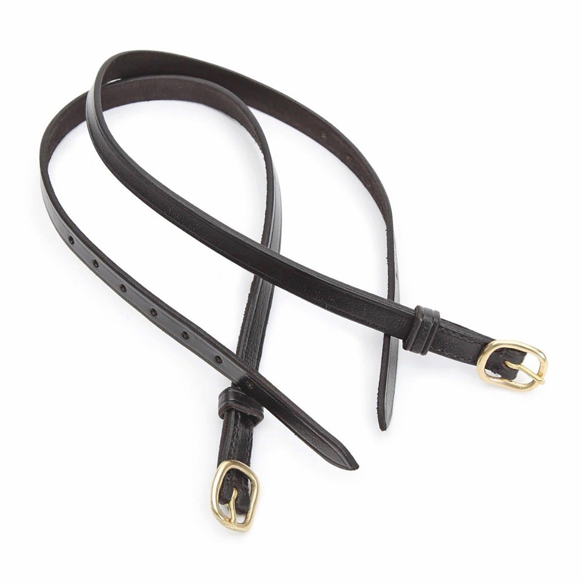 Adults Leather Spur Straps Havana