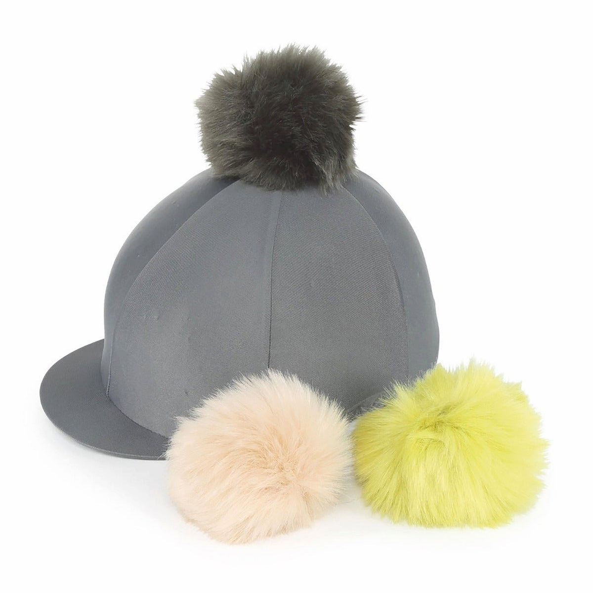 Switch It Pom Pom Hat Cover Charcoal