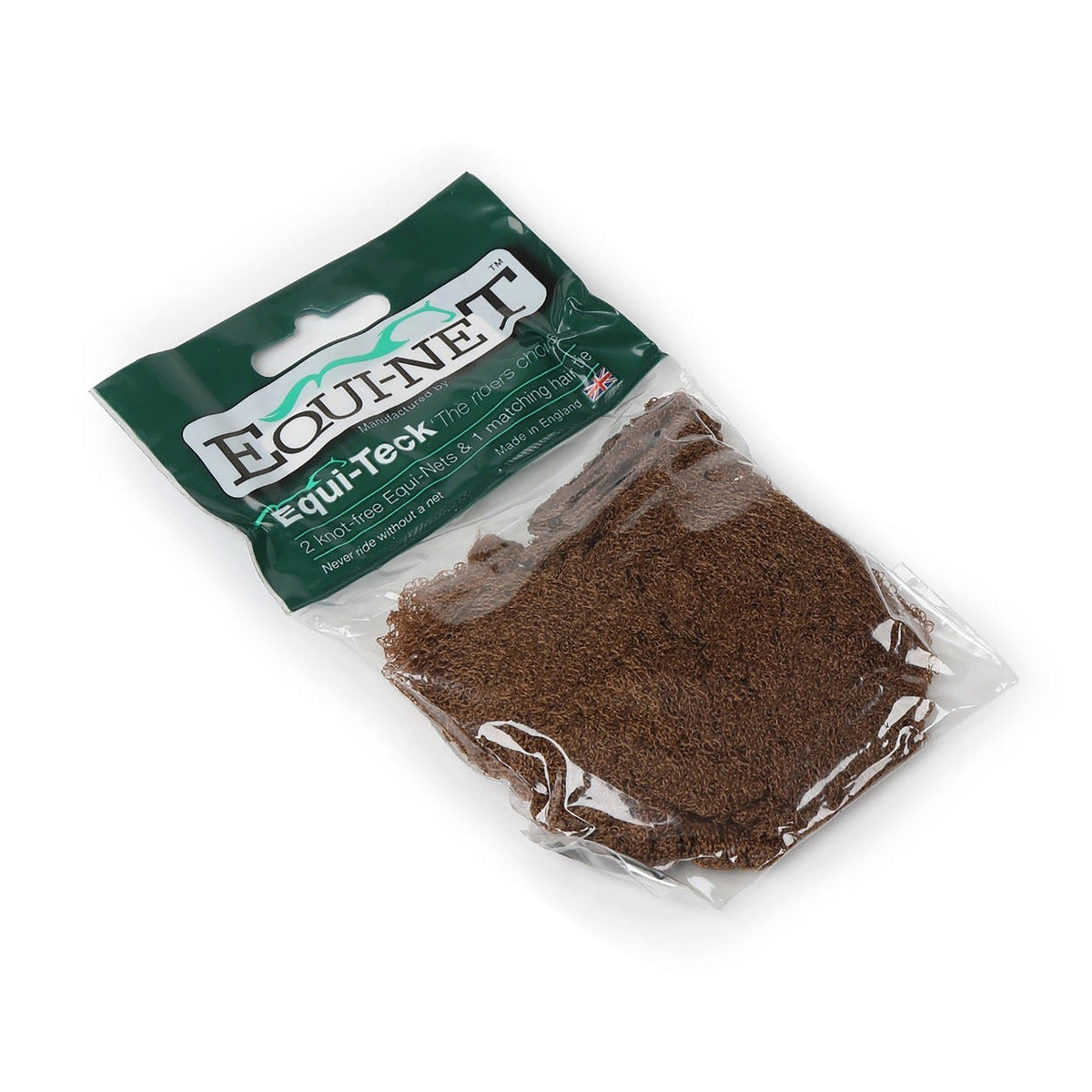 Equi-Net Hairnet 2 Pack Medium Brown