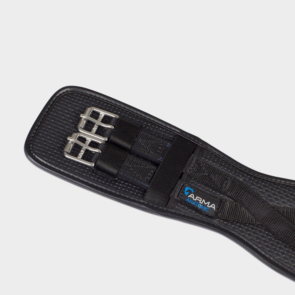 Anti-Chafe Dressage Girth Black