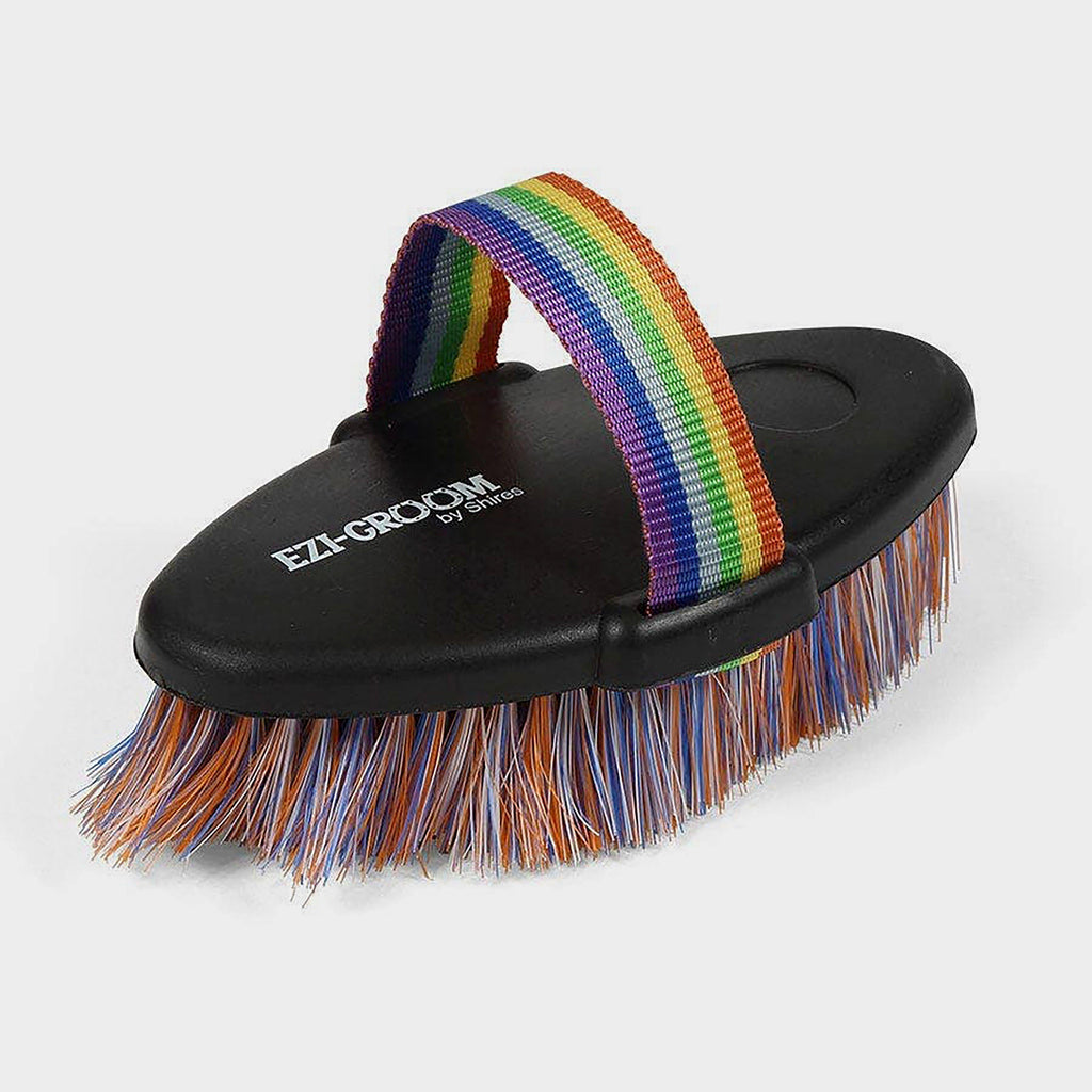 Ezi-Groom Shape Up Body Brush Orange/Blue