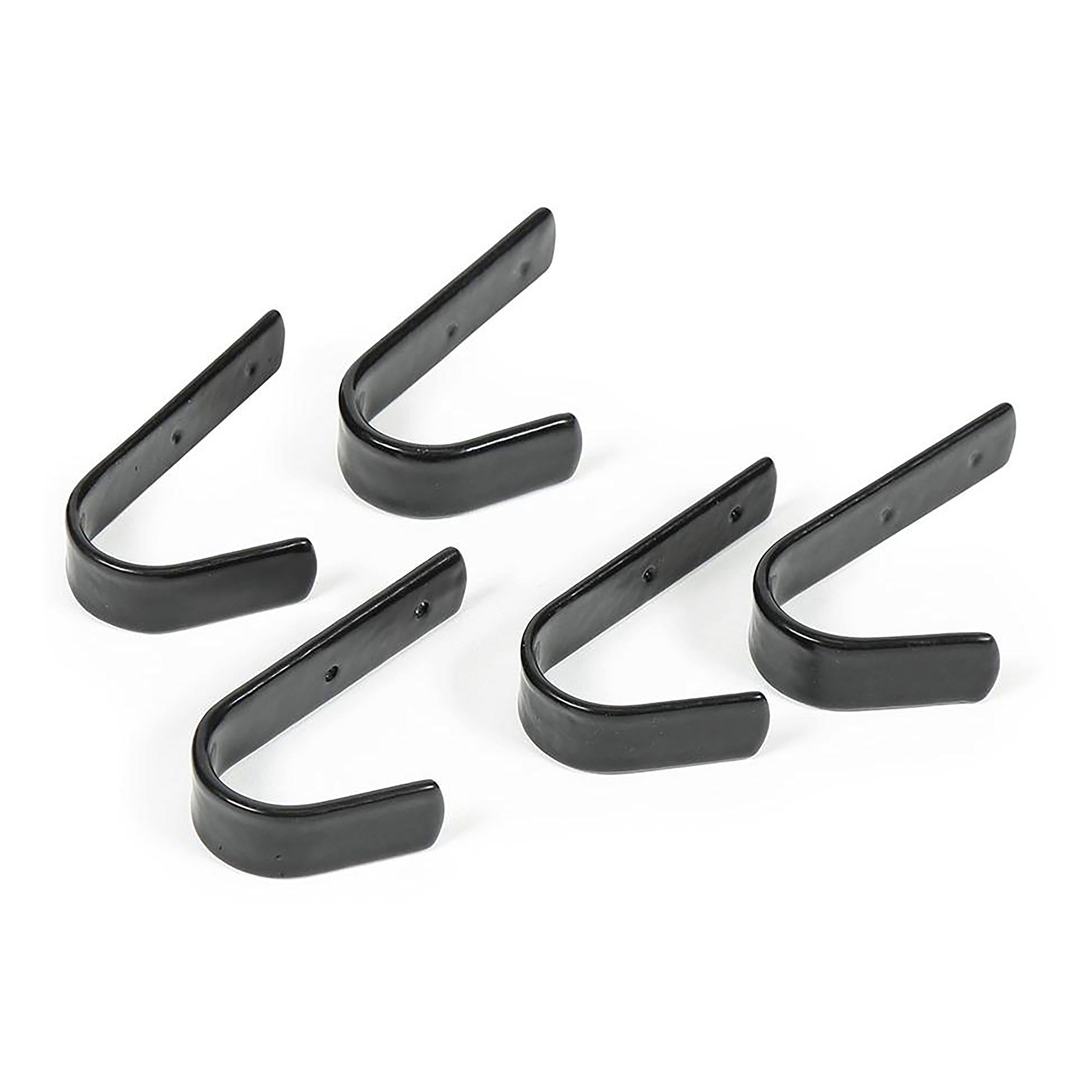 Small Stable Hook 5 Pack Black