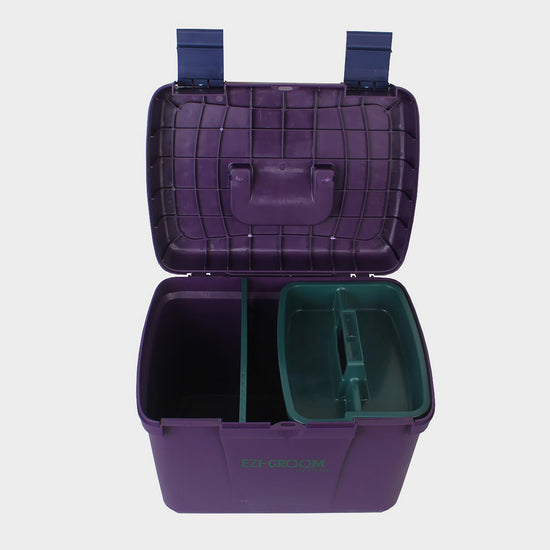 Deluxe Grooming Box Plum
