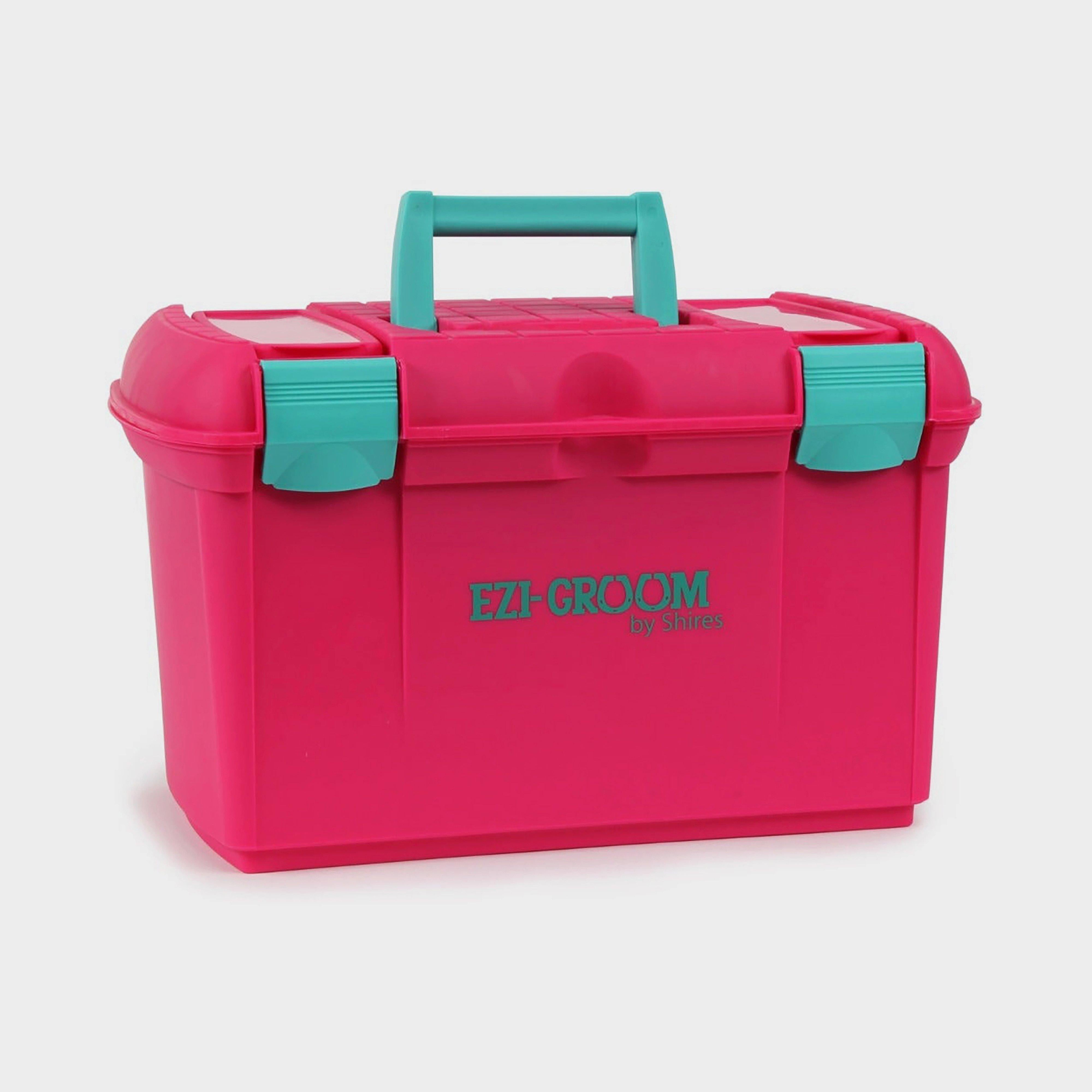 Ezi-Groom Two Tone Tack Box Bright Pink