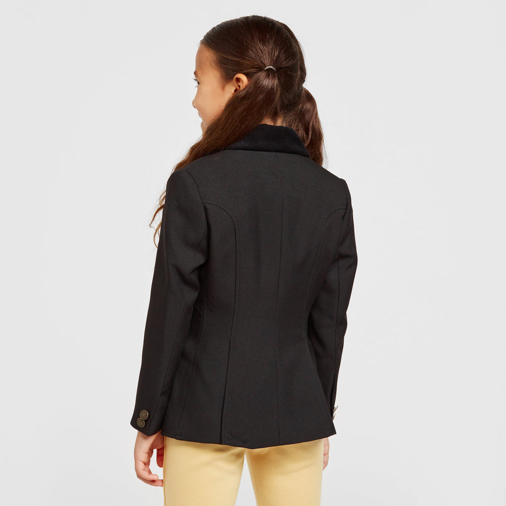 Parka noire multi poches col velours garçon Parka noire multi poches col velours garçon