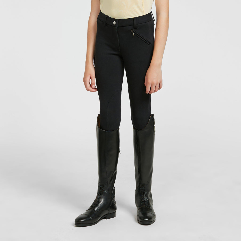 Maids Saddlehugger Breeches Black
