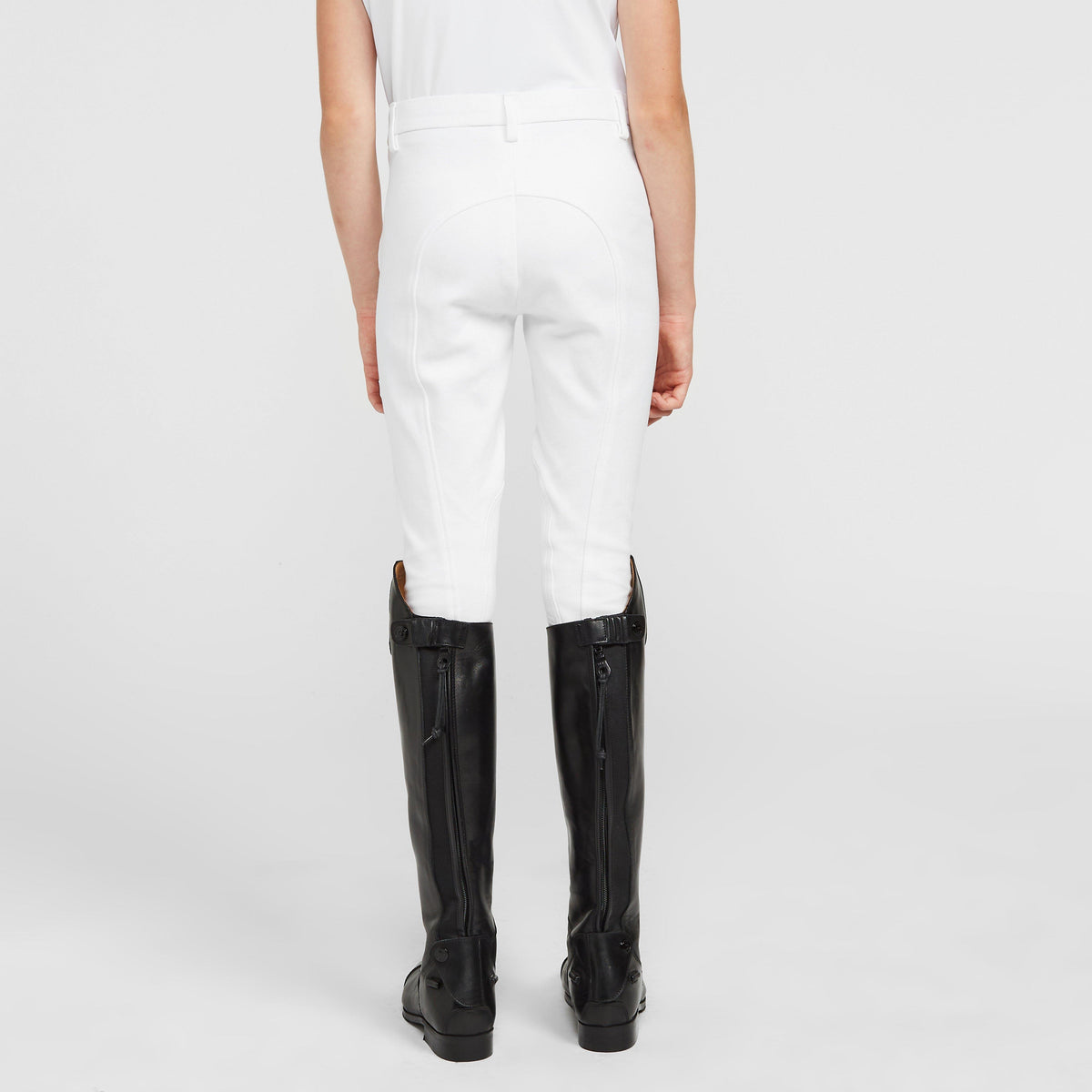 Maids Saddlehugger Breeches White