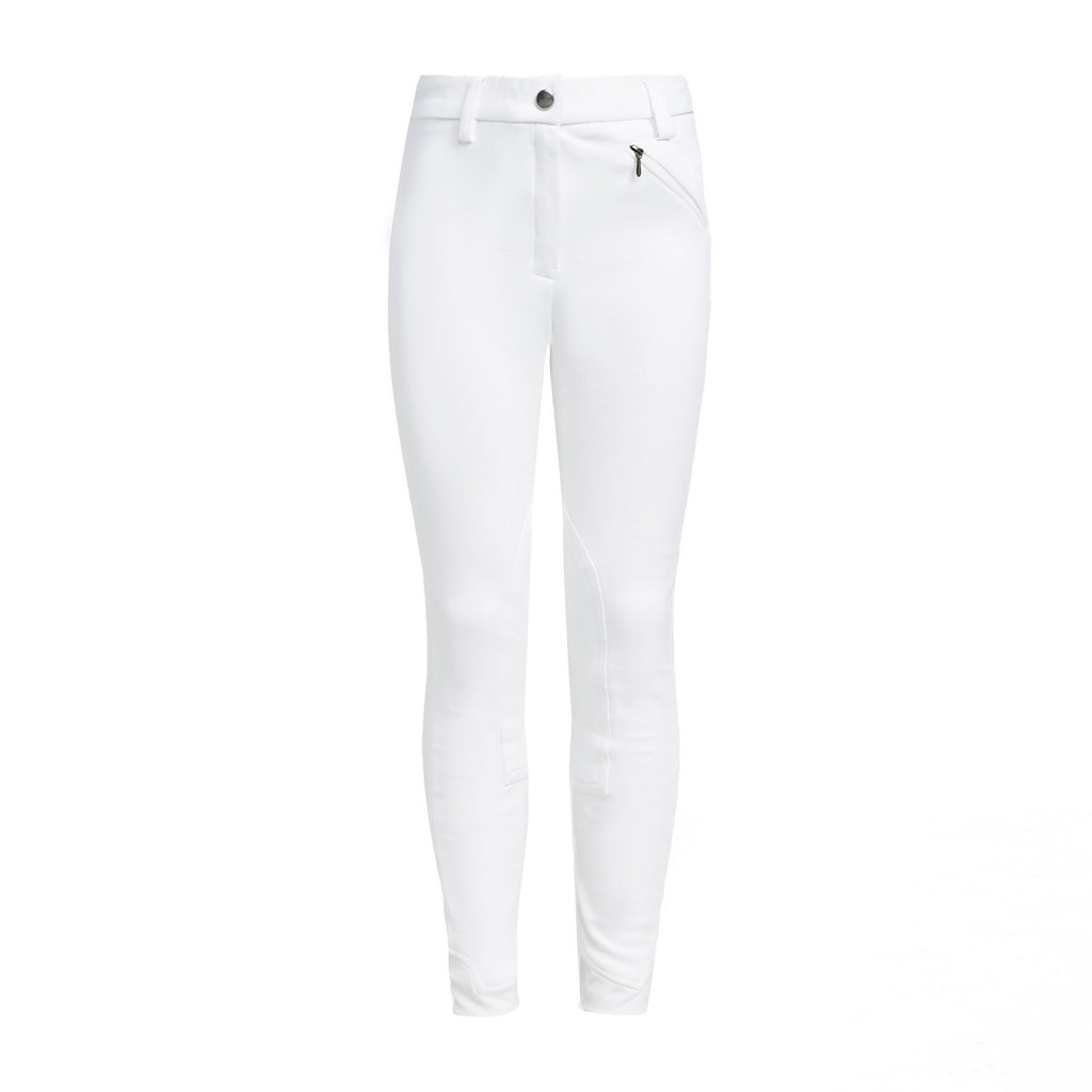 Maids Saddlehugger Breeches White