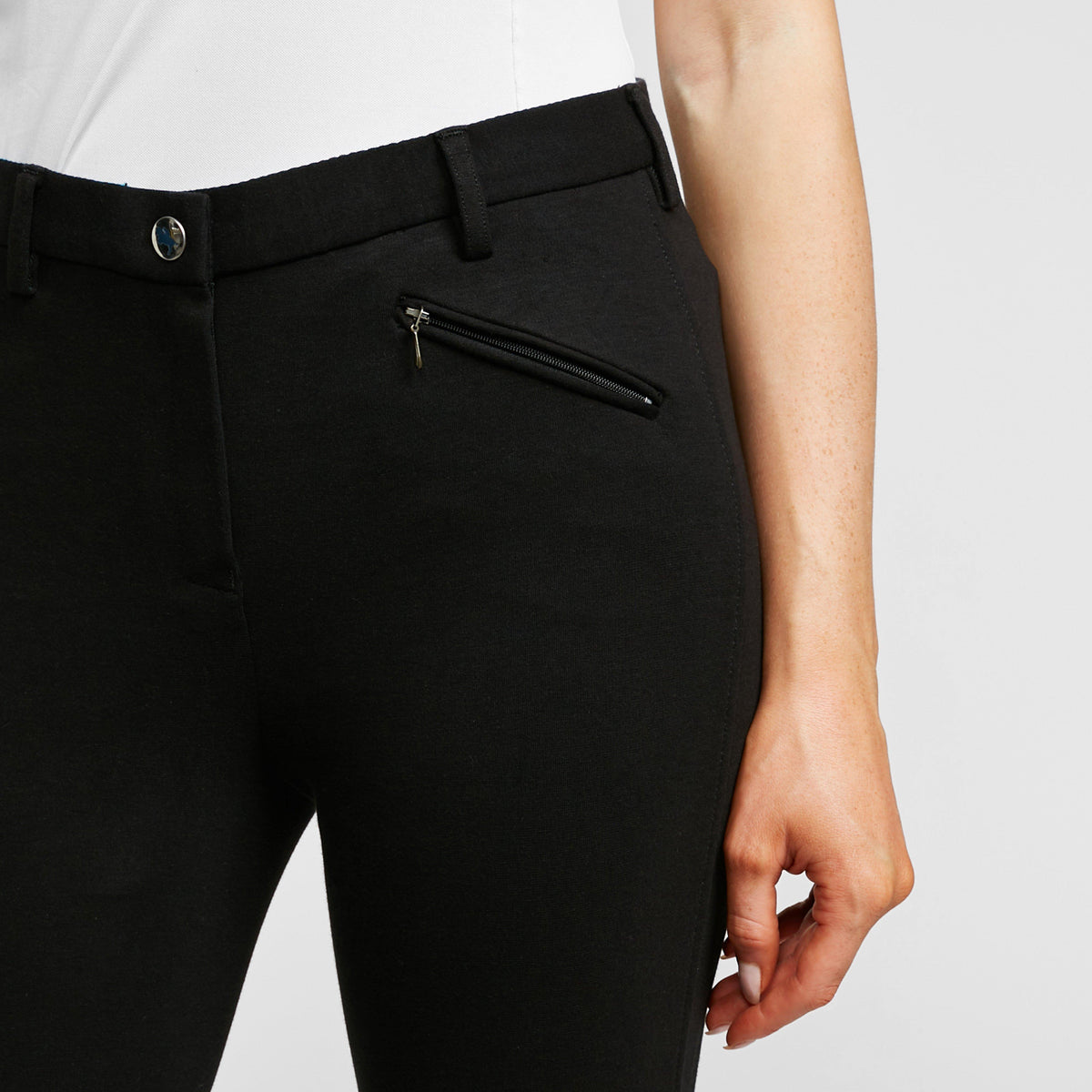 Womens Saddlehugger Breeches Black