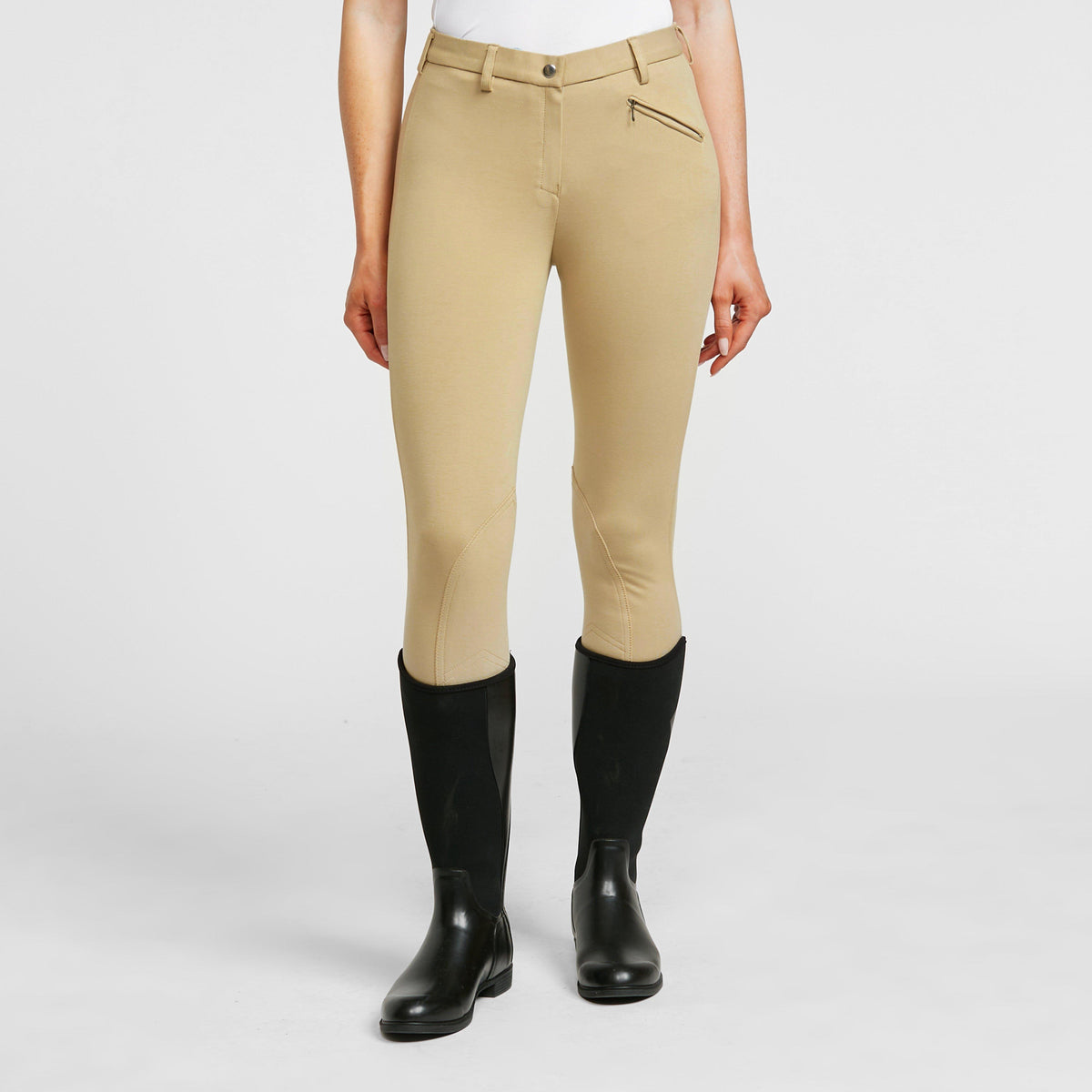 Womens Saddlehugger Breeches Beige