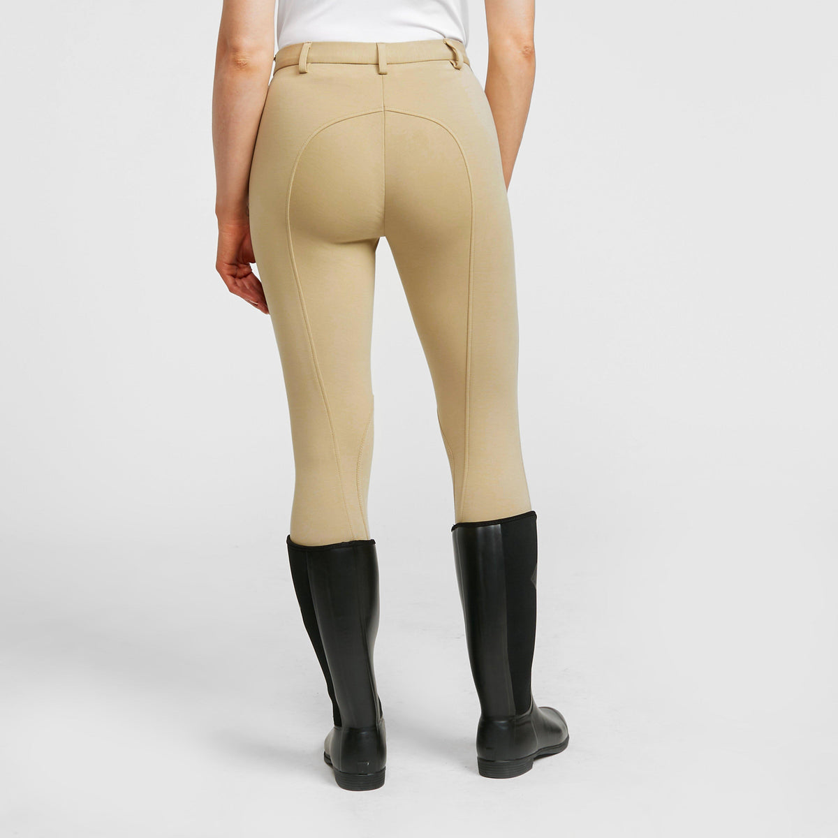 Womens Saddlehugger Breeches Beige