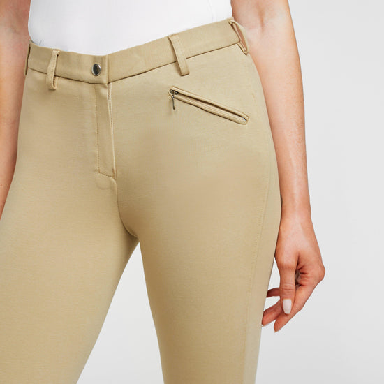 Womens Saddlehugger Breeches Beige