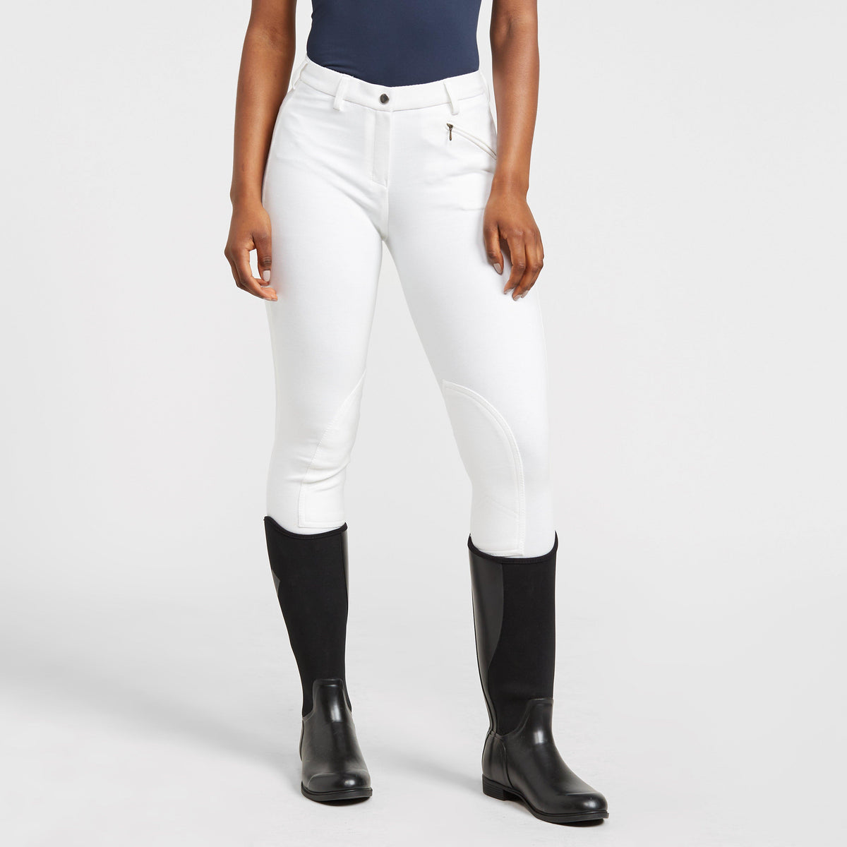 Womens Saddlehugger Breeches White