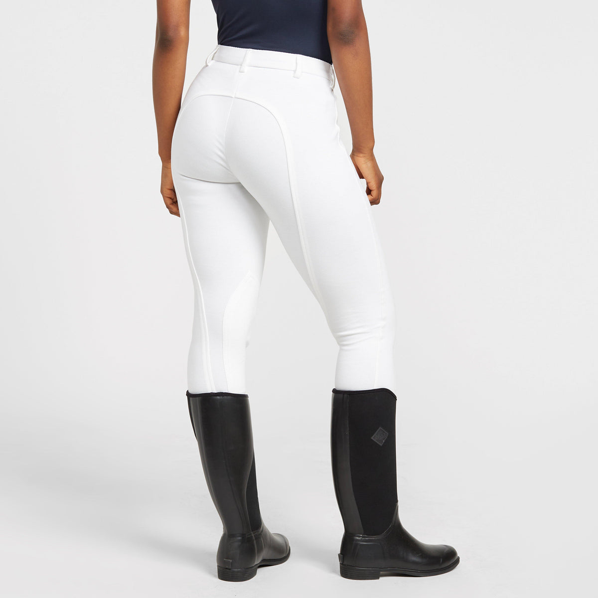 Womens Saddlehugger Breeches White