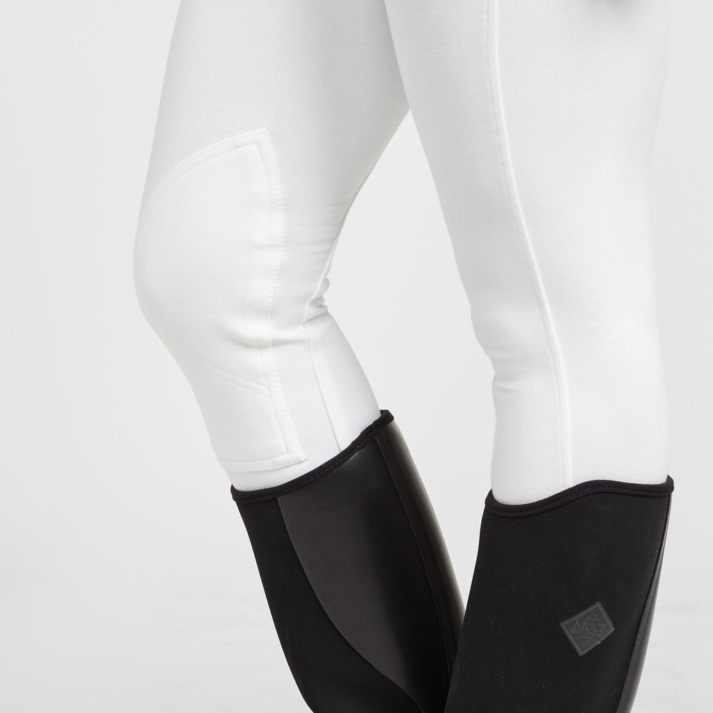 Womens Saddlehugger Breeches White