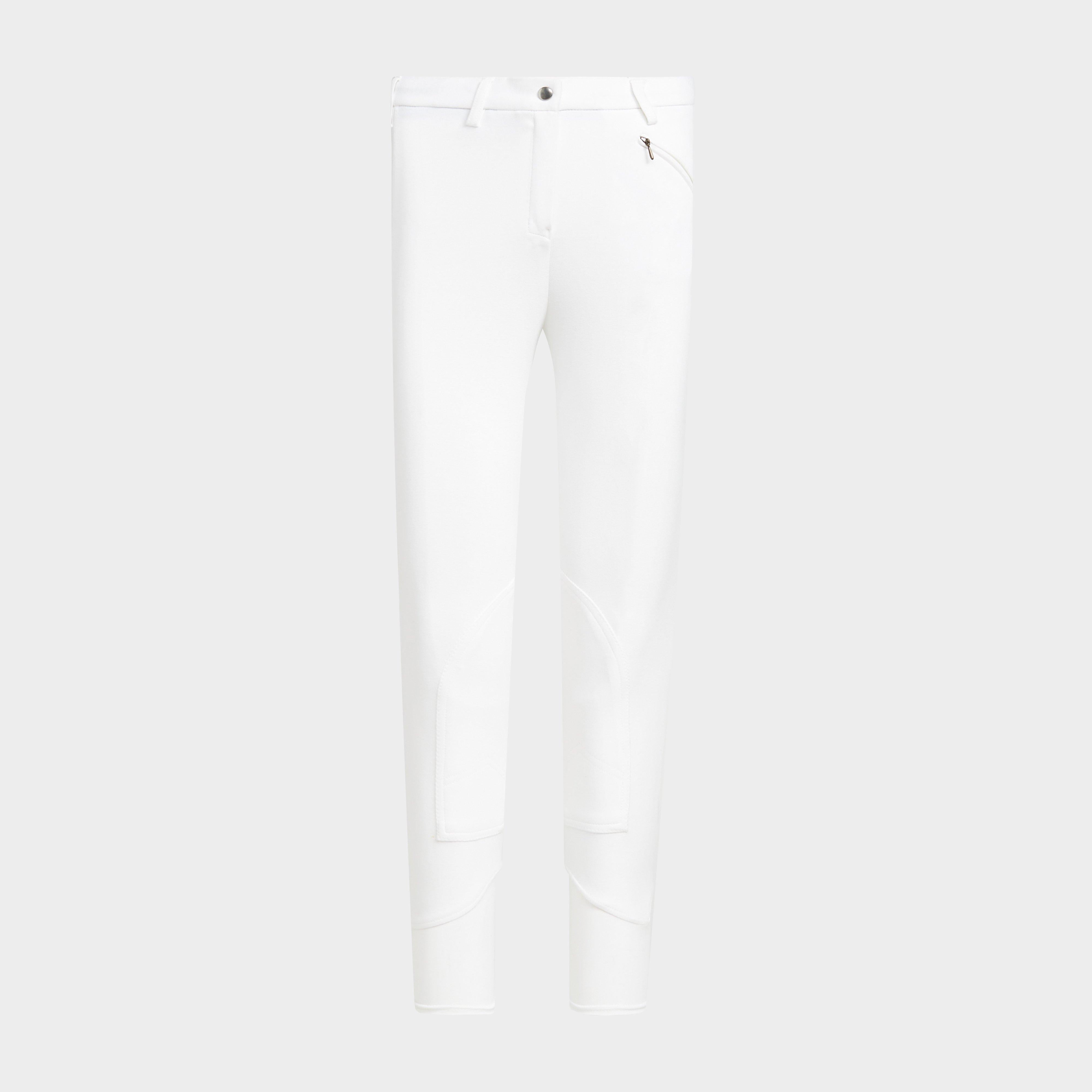 Womens Saddlehugger Breeches White