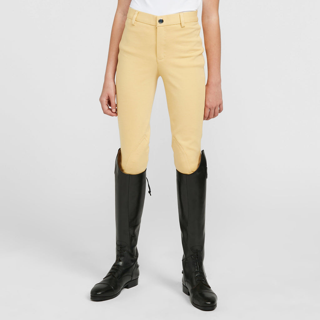 Maids Saddlehugger Jodhpurs Canary