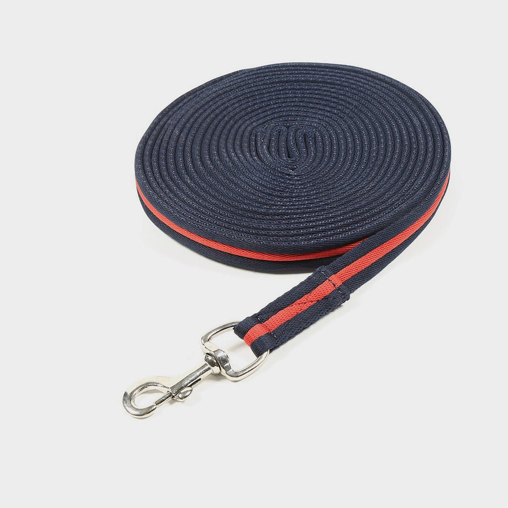Cushion Web Lunge Line Navy/Red