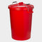ProStable Dustbin and Lid Red