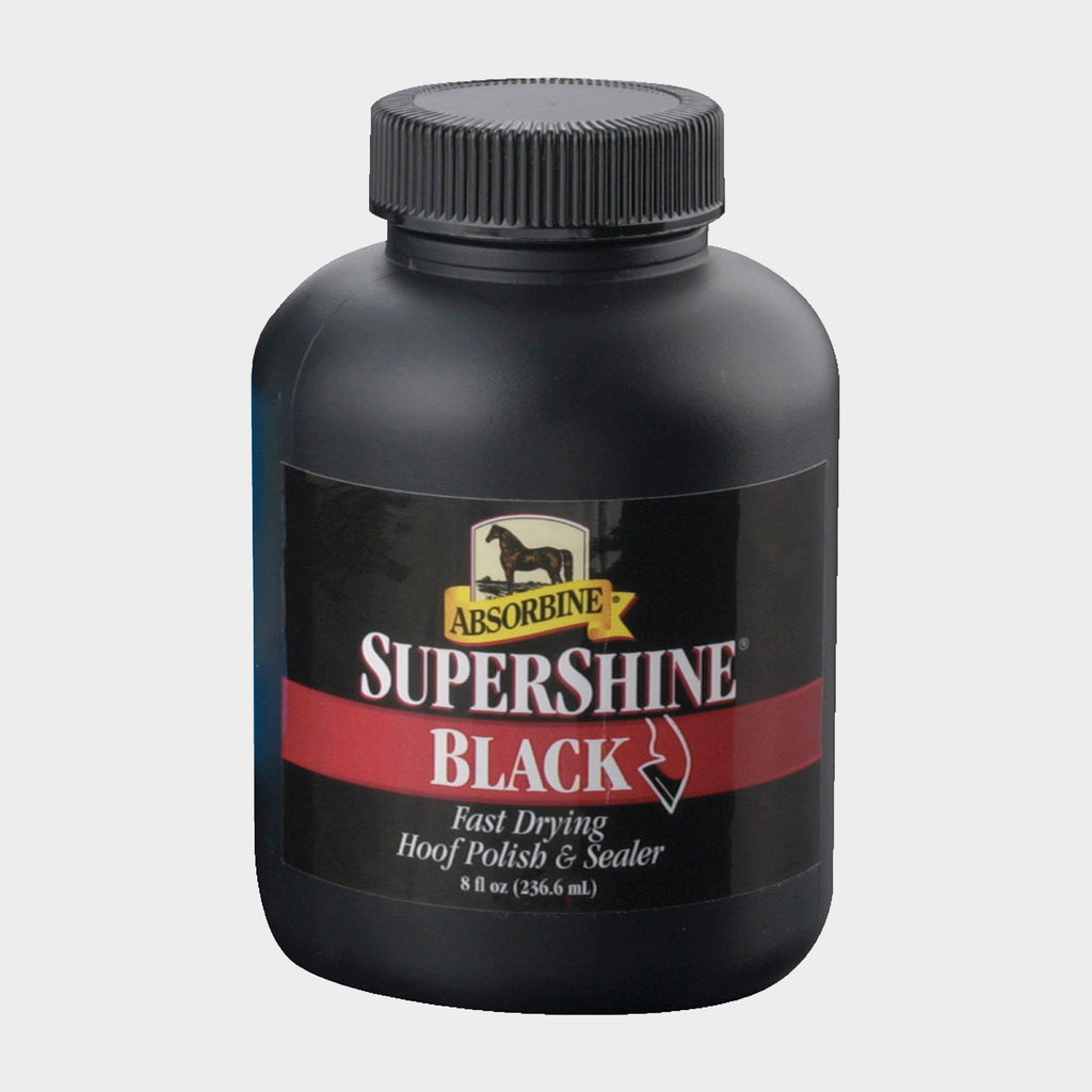 SuperShine Hoof Polish & Sealer Black 236ml