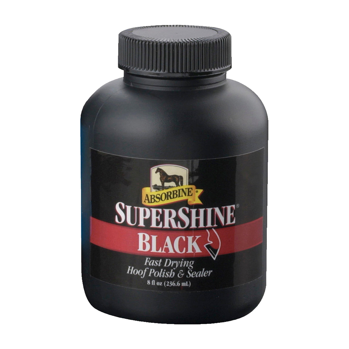 SuperShine Hoof Polish & Sealer Black 236ml