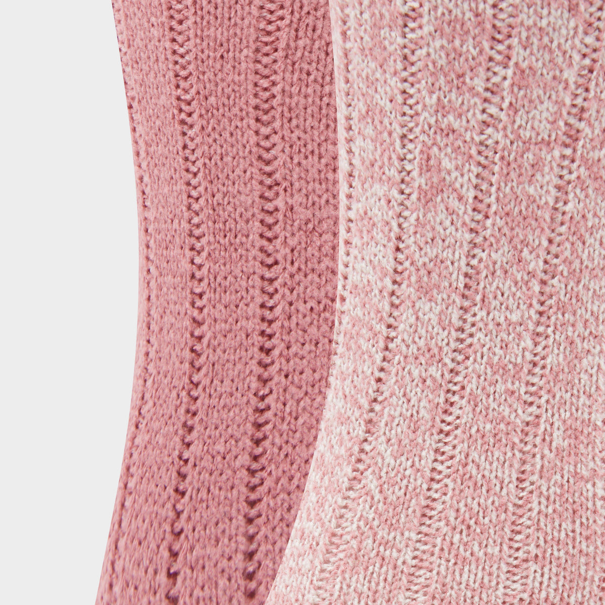 Womens Supersoft Boot Socks 2 Pack Rose